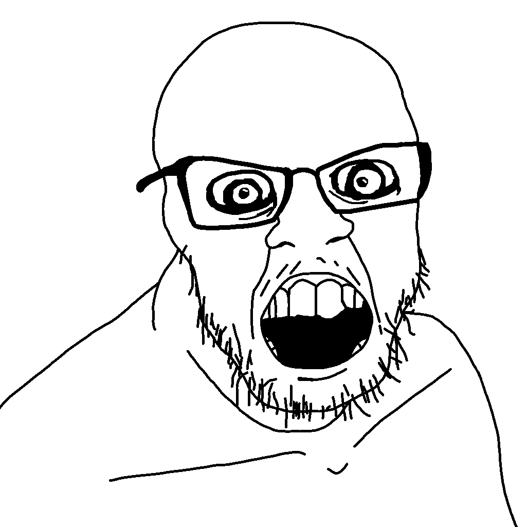 SoyBooru Post 113763 Crazed Glasses Soyjak Stubble Template Variant soybooru-post-105246-hotdiggedydemon-no-glasses-smile-variant-weirdpenis